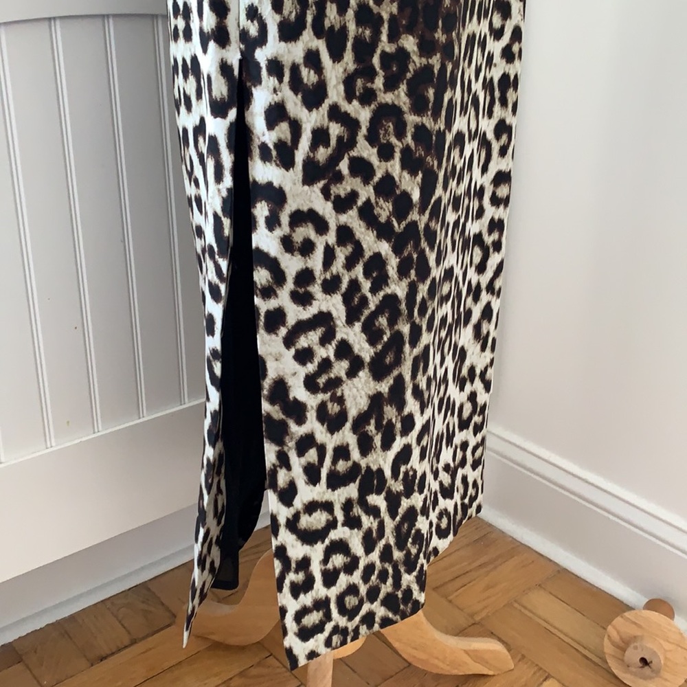 Rag & bone leopard print silk dress Size 00 - Picture 4 of 10